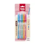 caneta esferográfica candy holic docinhos - cores sortidas - 0.7mm -
cartela c/5 un - tris