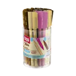 caneta esferográfica napolitano holic docinhos - cores sortidas - 0.7mm
- pote c/ 24 un - tris
