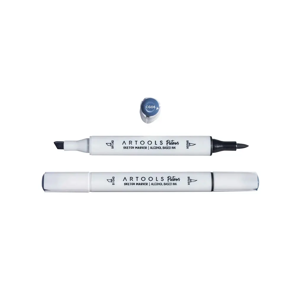 Marcador À Base De Álcool Sketch Pictom - Artools - Imagem 2