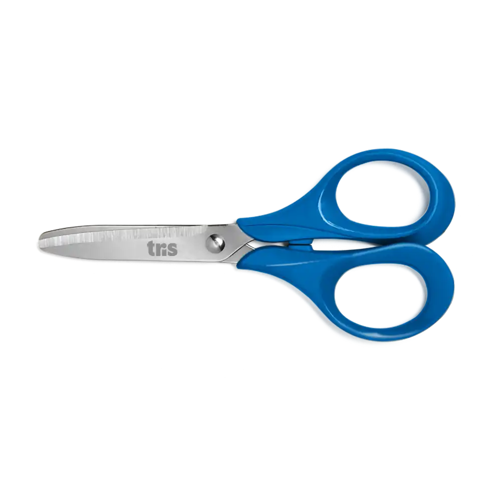 Tesoura Escolar Class - 13cm - Cores Sortidas - Cartela C/1 un - Tris - Imagem 2