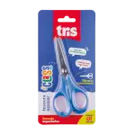 tesoura escolar class - 13cm - cores sortidas - cartela c/1 un - tris