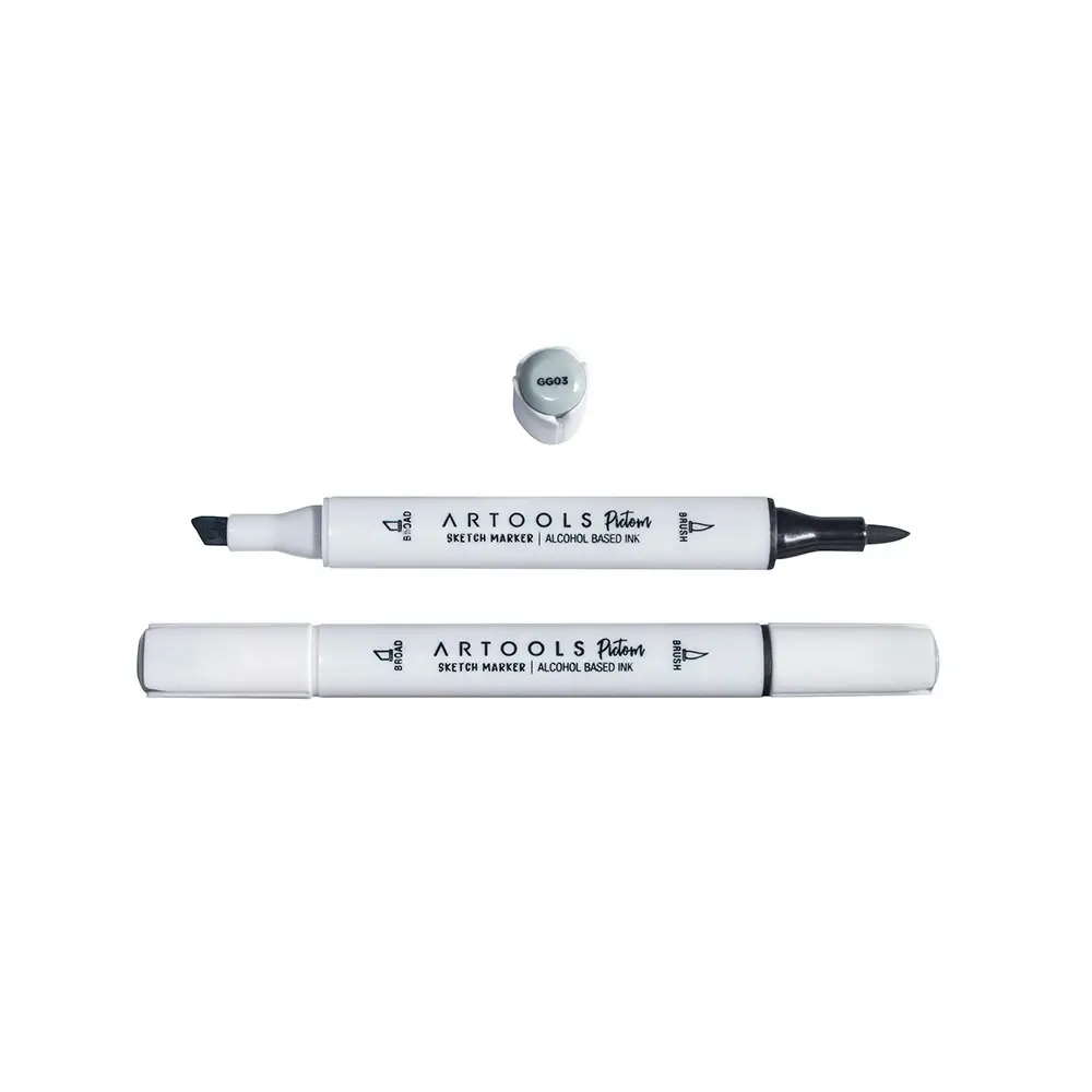 Marcador À Base De Álcool Sketch Pictom - Artools - Imagem 2