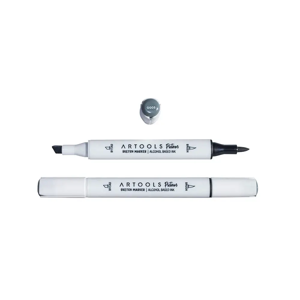 Marcador À Base De Álcool Sketch Pictom - Artools - Imagem 2