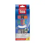 Aquarela Mega Acqua Color Metálica - Estojo C/12 Cores - Tris - Thumbnail 1