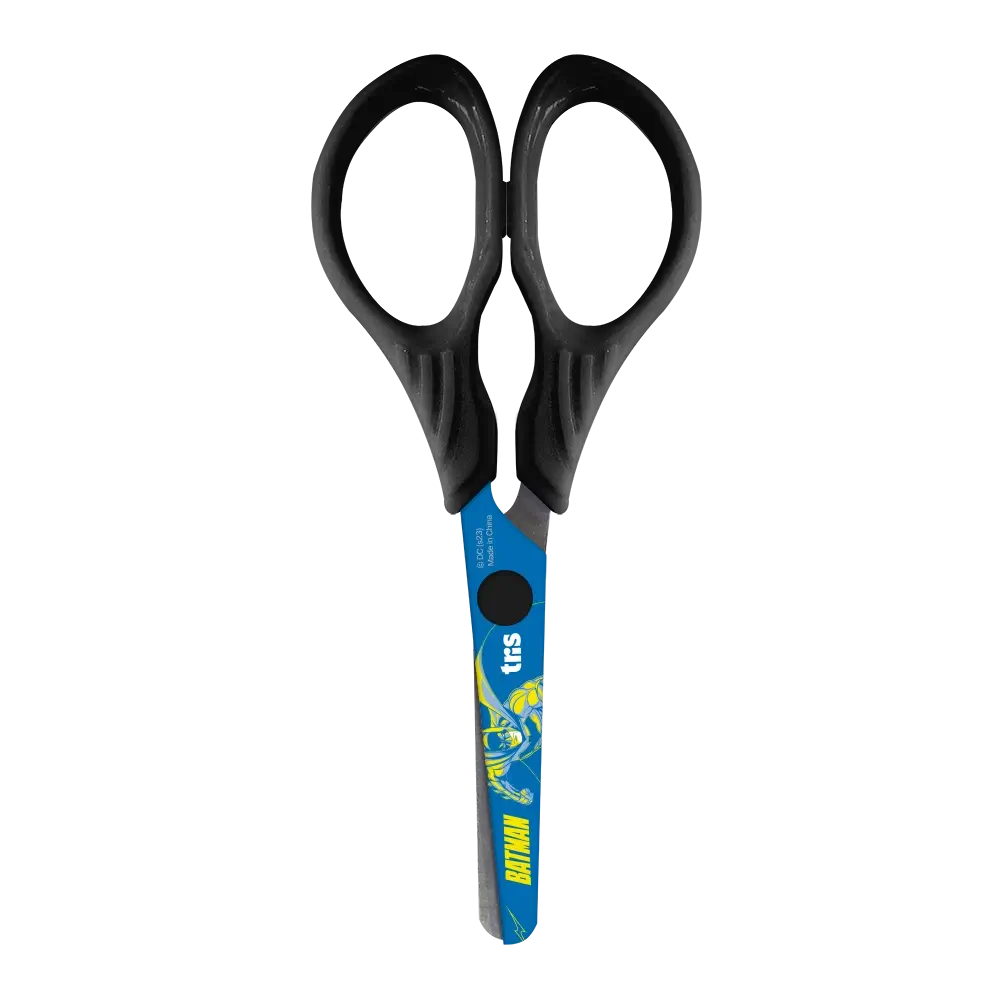 Tesoura Escolar - Lâmina Decorada - 13cm - Cartela C/1 un - Batman - Imagem 2