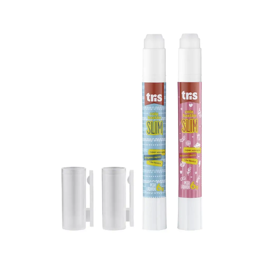 Cola Bastão Stick Slim - 6g - Display C/12 un - Tris - Imagem 2