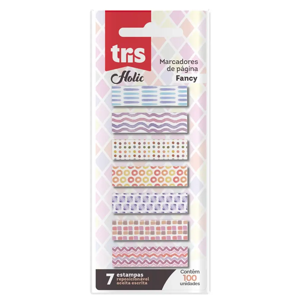 Marcador de Página Autoadesivo Holic Pop Fancy - Display C/80 un Cartela C/100 un - Tris - Imagem 3