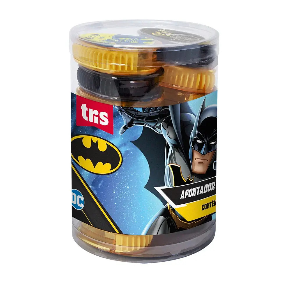Apontador com Depósito - Pote C/12 un - Batman - Imagem 1