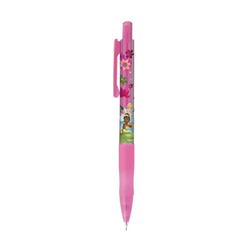 Kit Borracha Batom + Lapiseira 0.7mm - Cartela C/2 peças - Princesas - Imagem 2