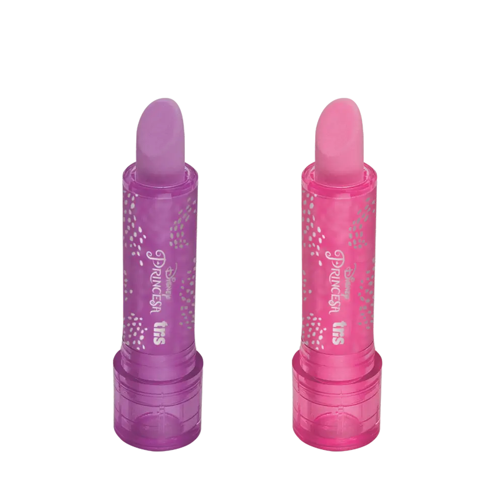 Kit Borracha Batom + Lapiseira 0.7mm - Cartela C/2 peças - Princesas - Imagem 4