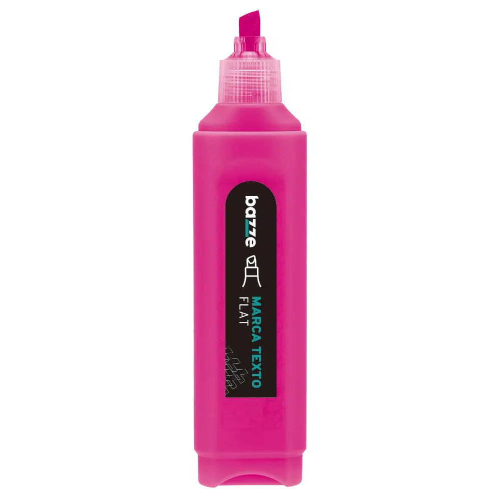Marca Texto Flat - Neon - Sortido - Caixa C/12 un - Bazze - Imagem 6
