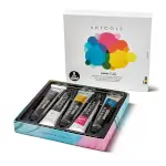 Guache Bisnaga Palette - 22ml - Conjunto C/5 cores - Artools - Thumbnail 2