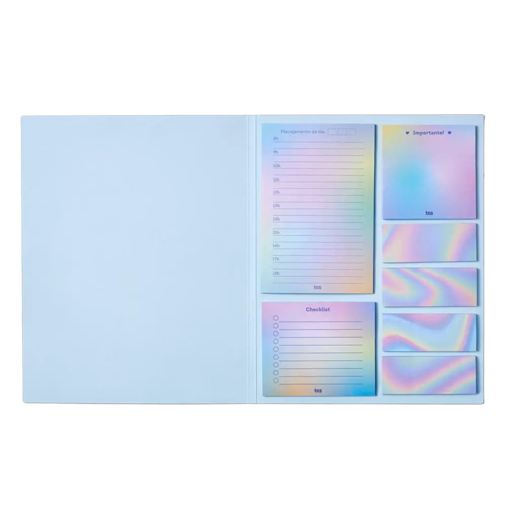 Kit de Notas Autoadesivas Holic Dreamy - Organizador Semanal - PolybagC/7 Blocos x 25 Folhas - Tris - Imagem 2