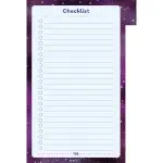 Kit de Notas Autoadesivas Holic Cosmos - To Do List - 125mm X 100mm - Pasta C/72 Folhas - Tris - Thumbnail 2