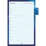 Kit de Notas Autoadesivas Holic Cosmos - To Do List - 125mm X 100mm - Pasta C/72 Folhas - Tris - Thumbnail 3