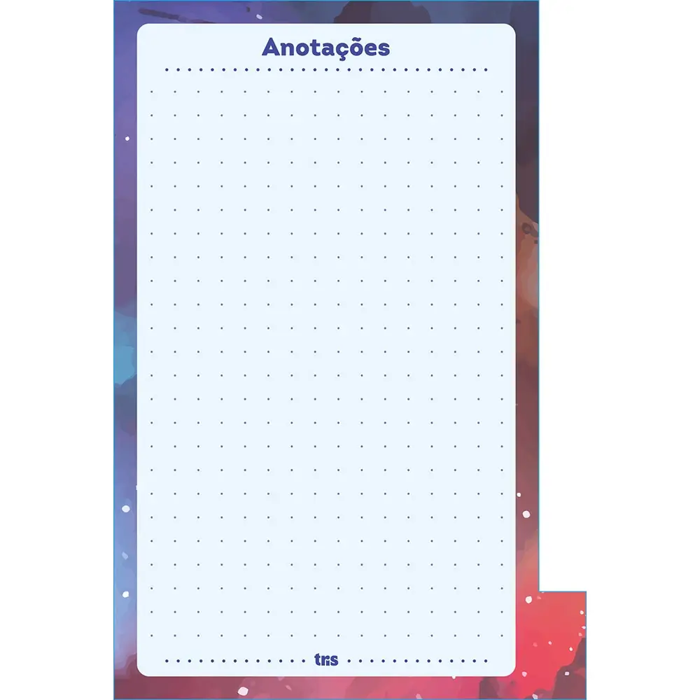 Kit de Notas Autoadesivas Holic Cosmos - To Do List - 125mm X 100mm - Pasta C/72 Folhas - Tris - Imagem 7