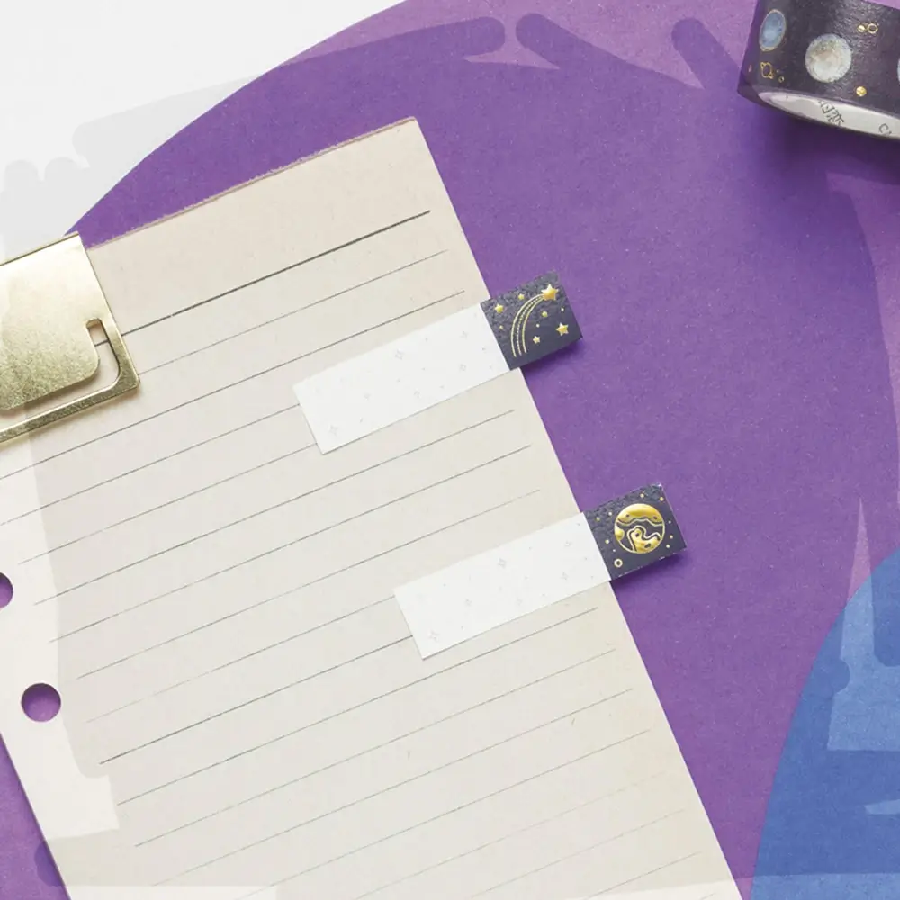 Marcador de Página Autoadesivo Holic Cosmos - Polybag C/7 Blocos X 25 un- Tris - Imagem 2