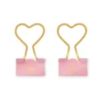 Prendedor de Papel Coração - 25mm - Polybag C/6 un - Princesas - Thumbnail 2