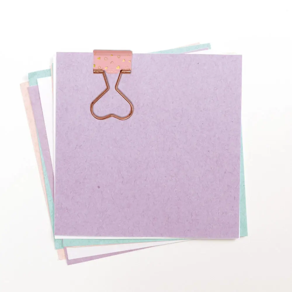 Prendedor de Papel Holic Dreamy Coração - Colorido - 25mm - Polybag C/6un - Tris - Imagem 3