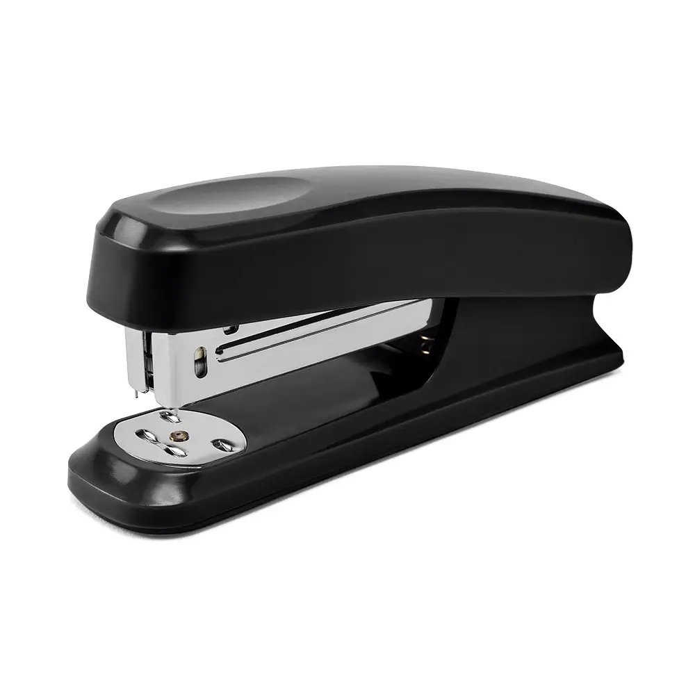 Grampeador B5320 - 26/6 - 25 Folhas - Plástico - Preto - Caixa C/1 un - Bazze - Imagem 2