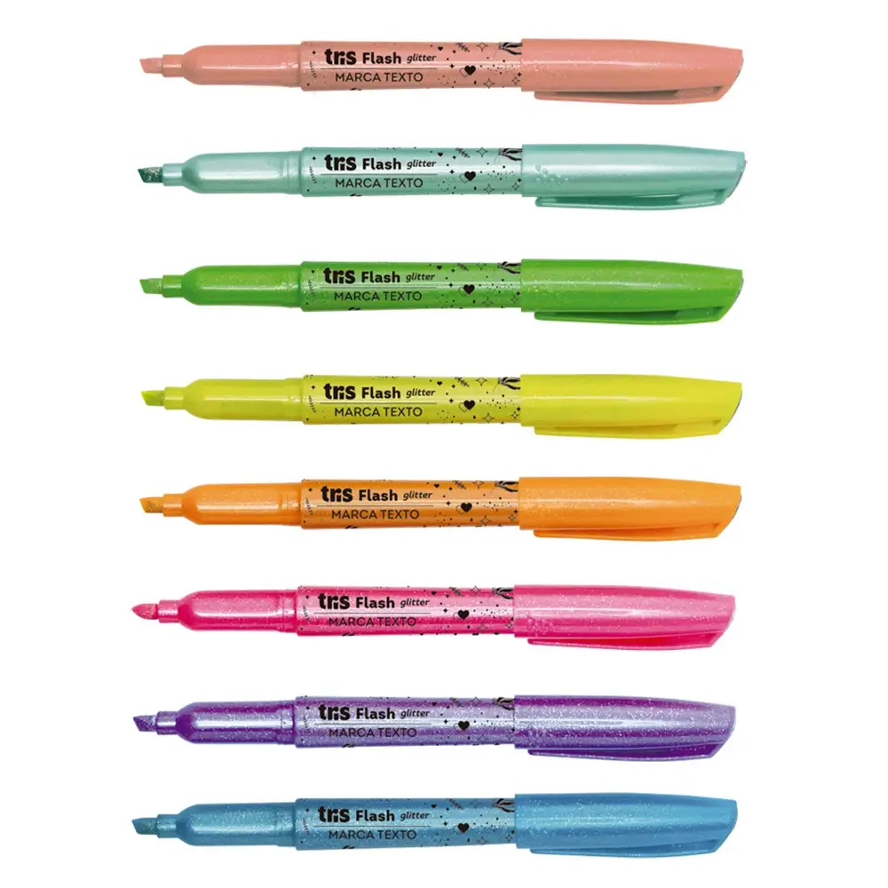 Marca-Texto Flash Glitter Holic Fancy - Pote C/24 un - Tris - Imagem 2