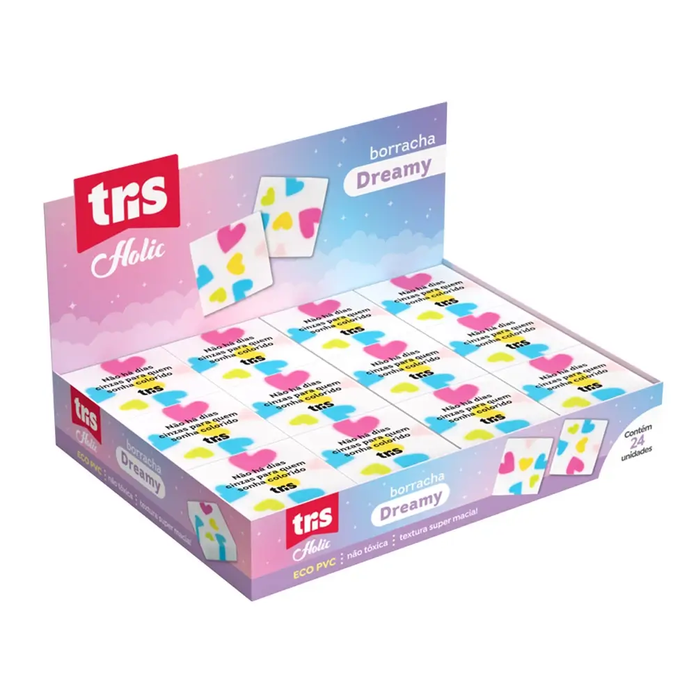 Borracha Holic Dreamy - Display C/24 un - Tris - Imagem 1