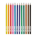 Lápis de Cor Wave - 12 cores - Bazze - Thumbnail 2