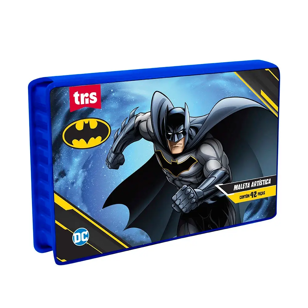 Kit Maleta Artistica C/42 peças - Batman - Imagem 1