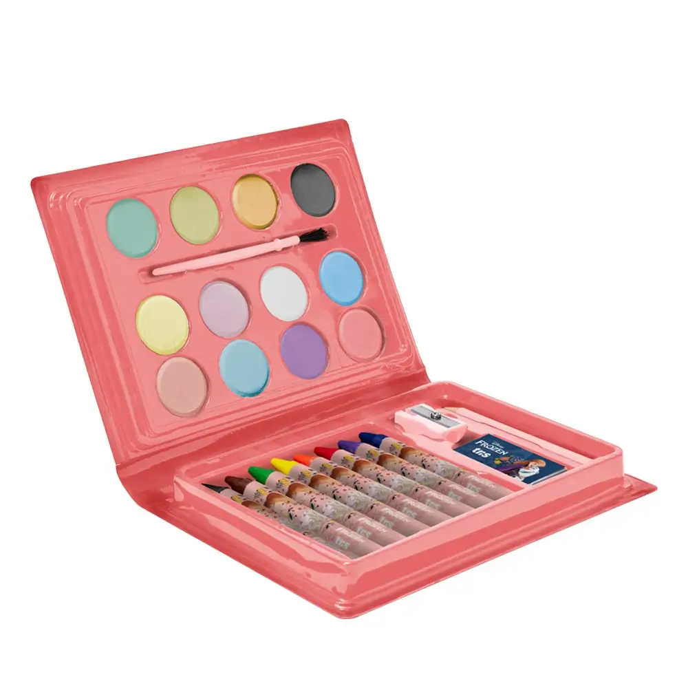 Kit Maleta Artistica C/24 peças - Frozen - Imagem 2