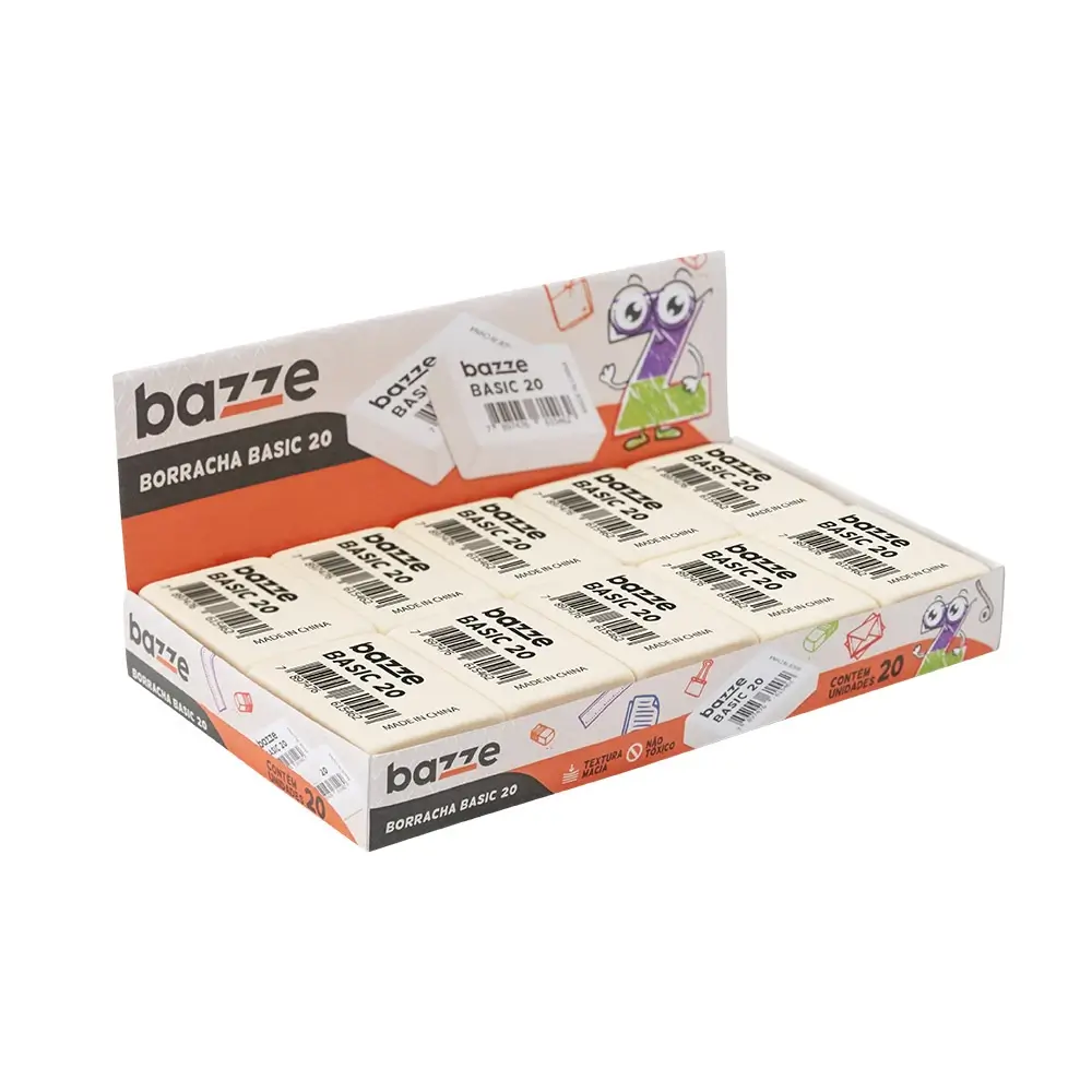 Borracha Basic 20 - Caixa C/20 un - Bazze - Imagem 1