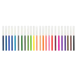 Hidrocor Ponta Fina Wave - 24 Cores - Bazze - Thumbnail 2