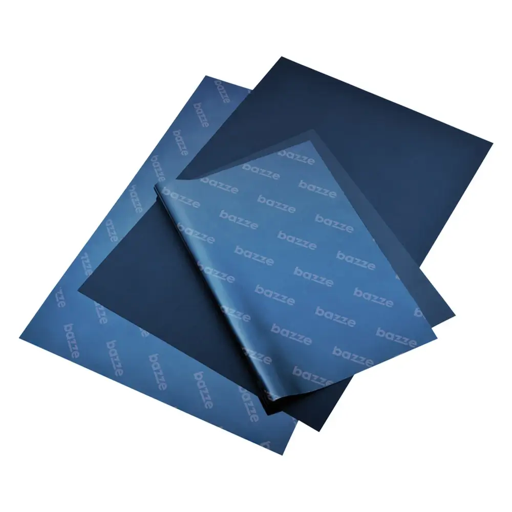 Carbono Papel Azul - A4 - Caixa C/100 Folhas - Bazze - Imagem 2