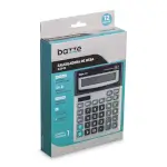 Calculadora de Mesa B3440 - 12 Dígitos - Metálica - Caixa C/1 un – Bazze - Thumbnail 1