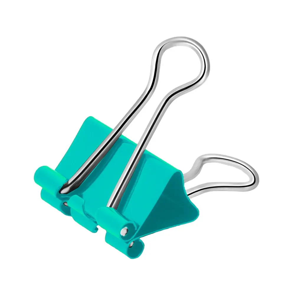 Prendedor de Papel - Colorido - 25mm - Pote C/48 un - Bazze - Imagem 4