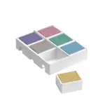 Aquarela Pastilha Matiz - Metallic - 6 Cores - Artools - Thumbnail 2