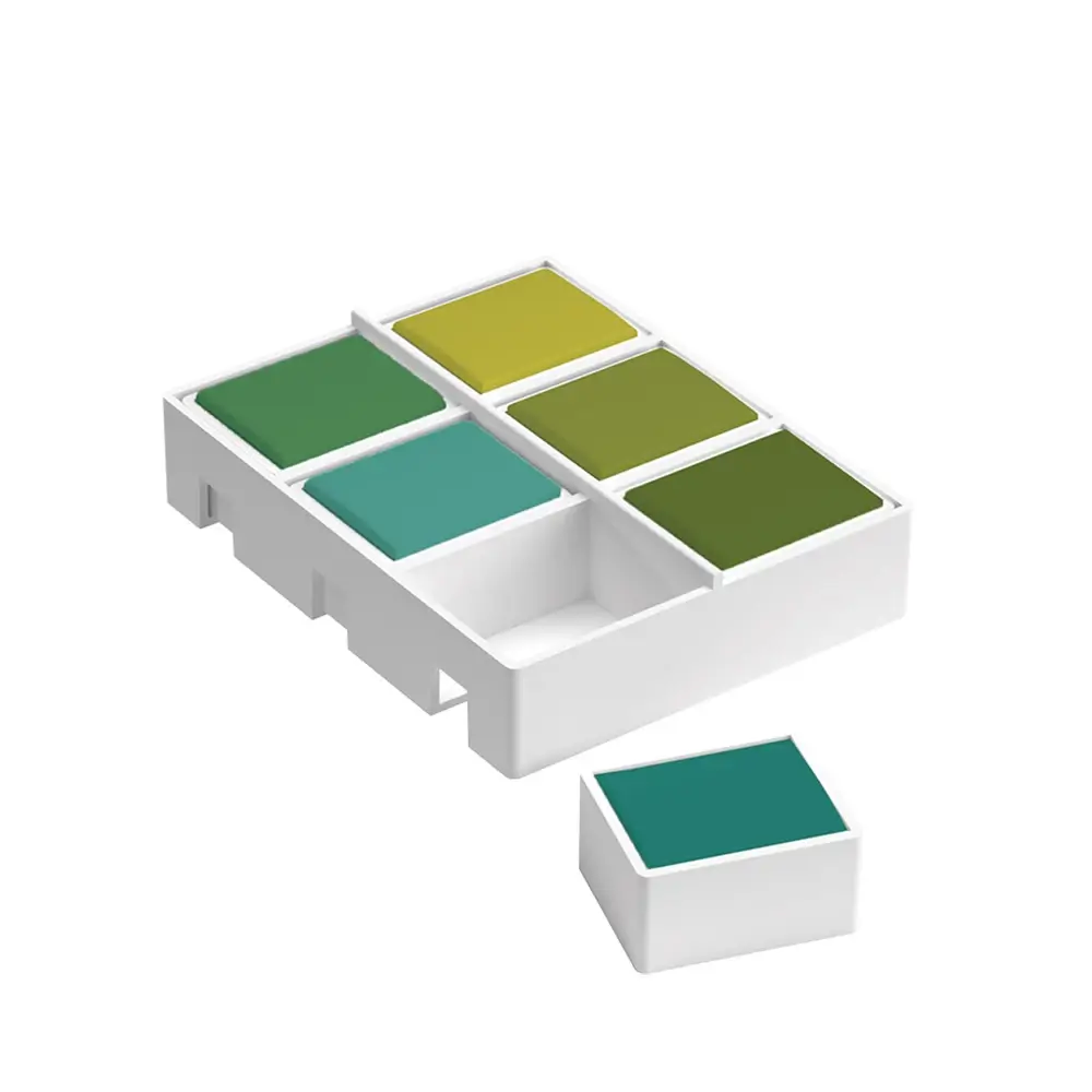 Aquarela Pastilha Matiz - Natura - 6 Cores - Artools - Imagem 2