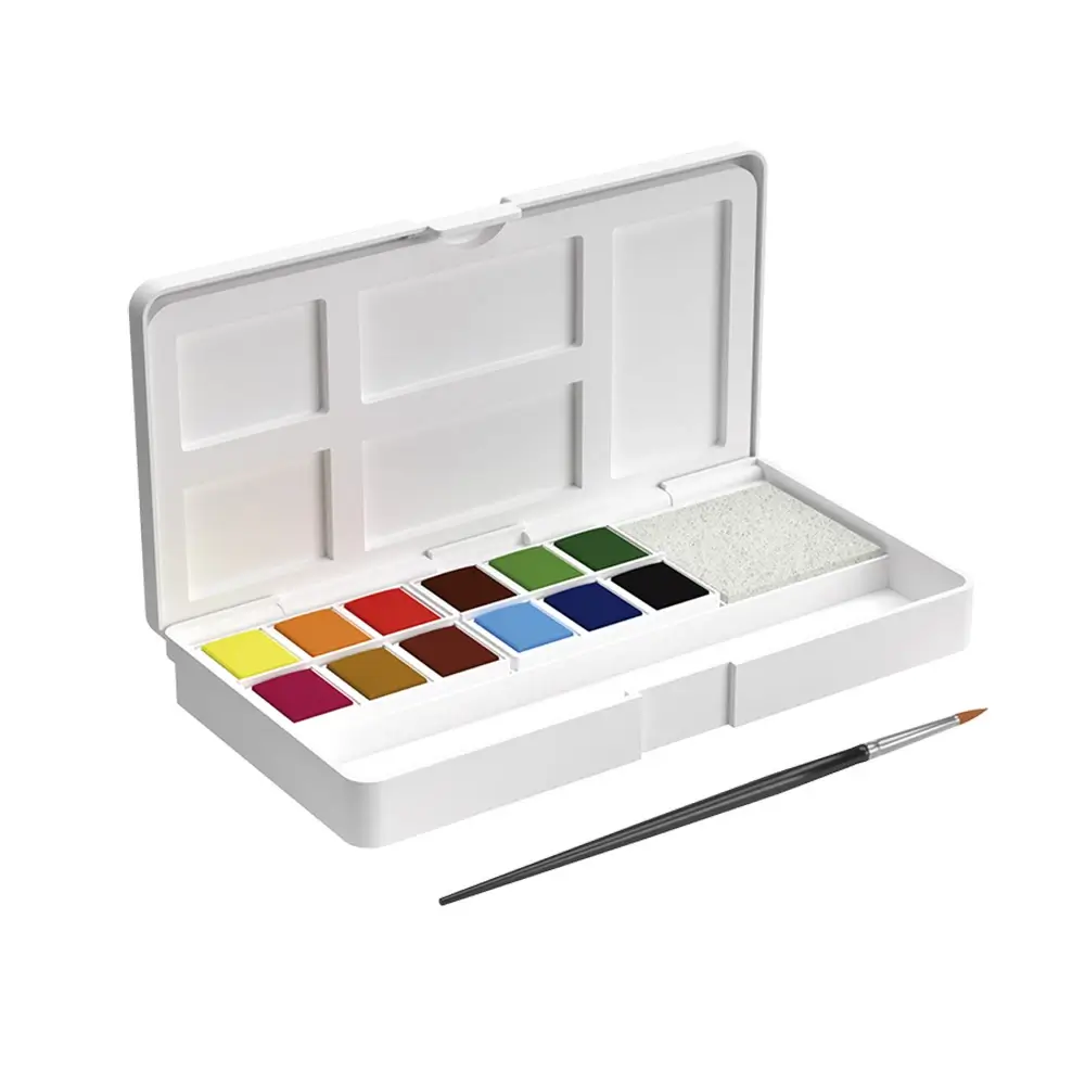 Aquarela Pastilha Matiz - Conjunto C/12 Cores - Artools - Imagem 2