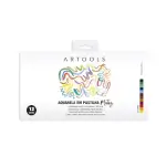 Aquarela Pastilha Matiz - Conjunto C/12 Cores - Artools - Thumbnail 1
