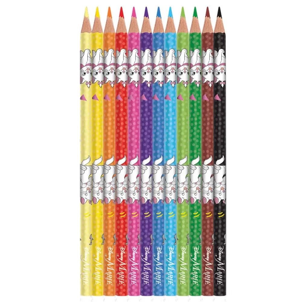 Lápis de Cor - 12 Cores - Marie - Imagem 2