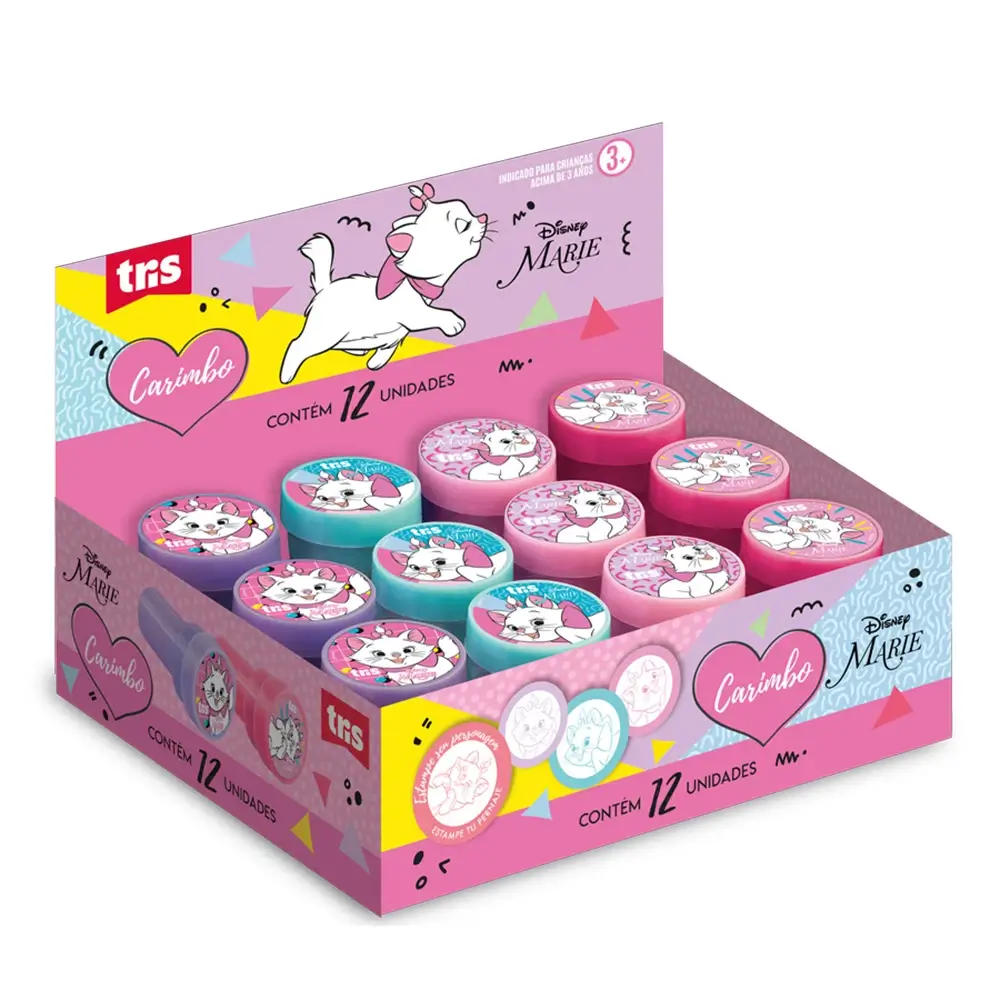Carimbo Autotintado - Display C/12 un - Marie - Imagem 1