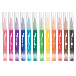 Hidrocor Ponta Grossa Mega Hidro Color - 12 Cores - Tris - Thumbnail 2