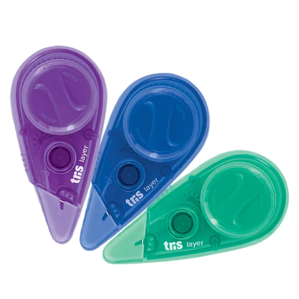 Fita Corretiva Layer - 5mx5mm - Pote C/18 un - Tris - Imagem 2