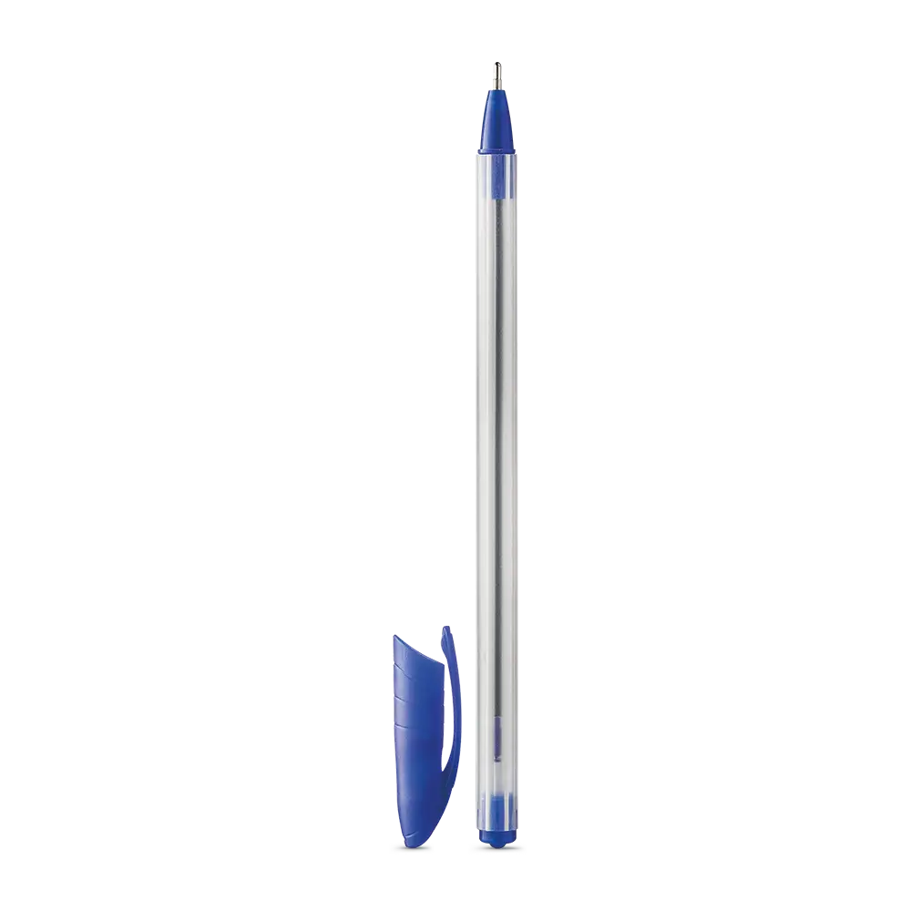 Caneta Esferográfica Six - Azul - 1.0mm - Caixa C/50 un - Bazze - Imagem 3