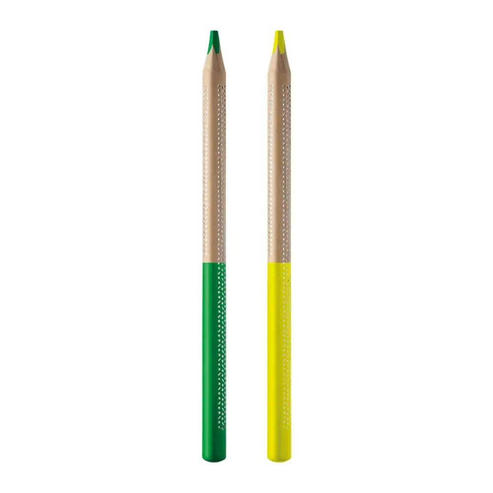 Lápis Marca-Texto Fluo - Amarelo/Verde - Cartela C/2 un - Tris - Imagem 2