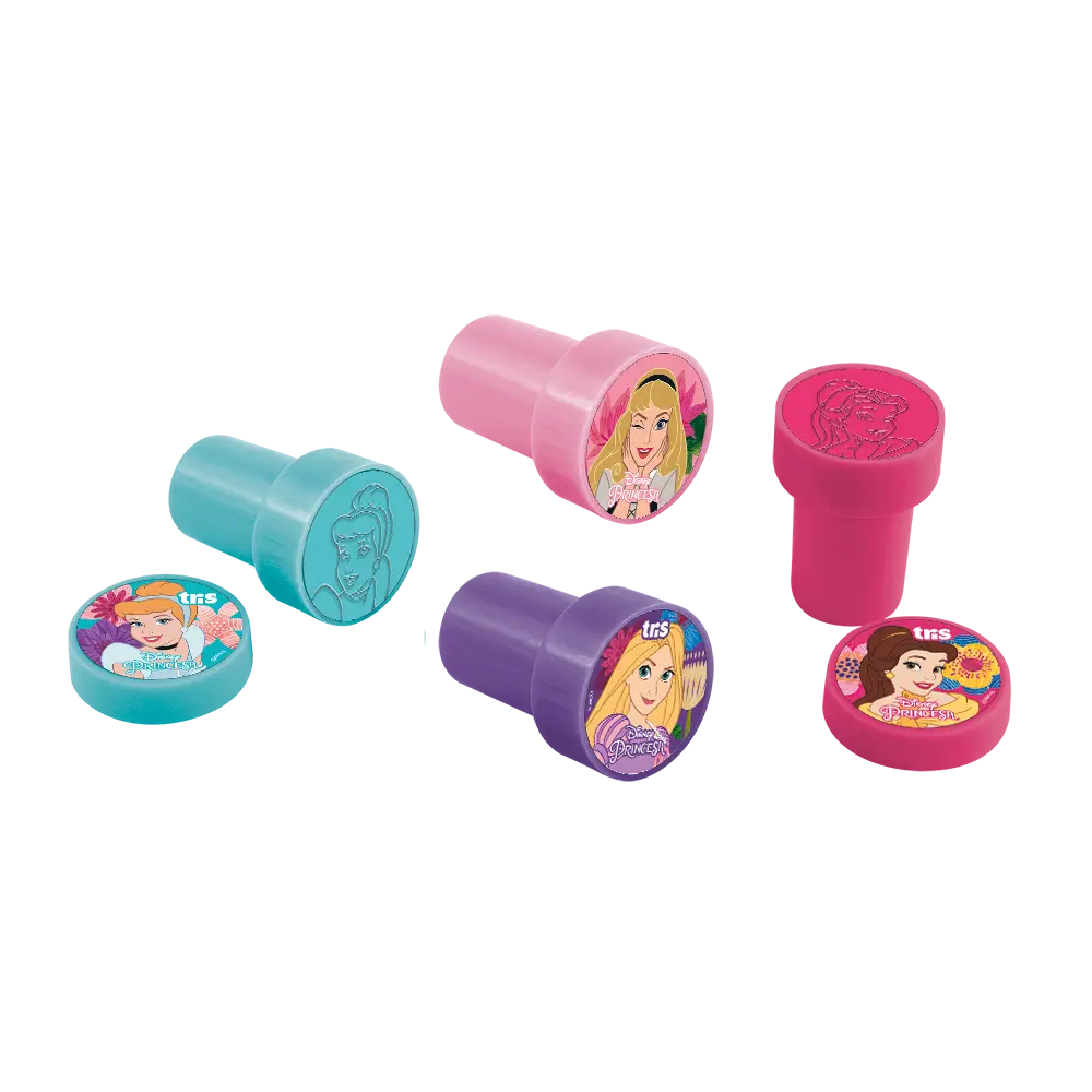 Carimbo Autotintado - Cartela C/4 un - Princesas - Imagem 2