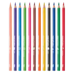 Lápis De Cor Mega Soft Color - 24 Cores - Tris - Thumbnail 2