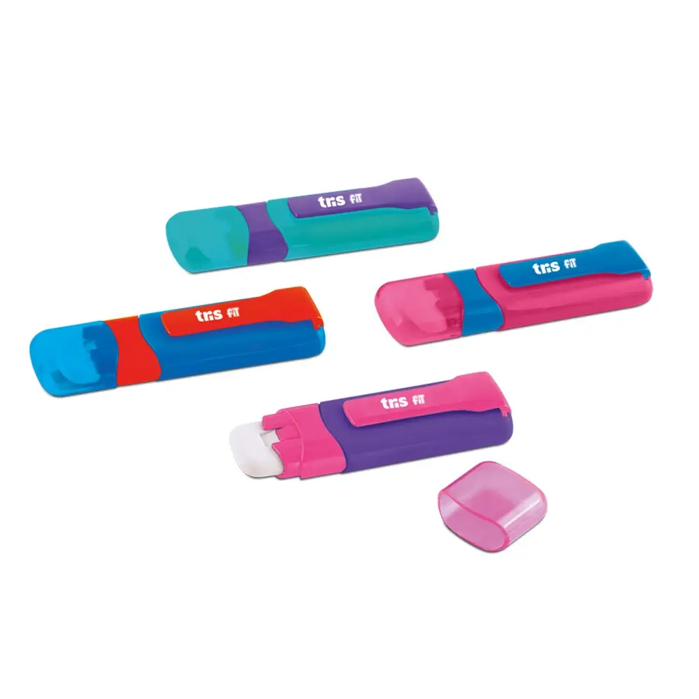 Caneta Borracha Fit - Cores Sortidas - Display C/24 un - Tris - Imagem 2