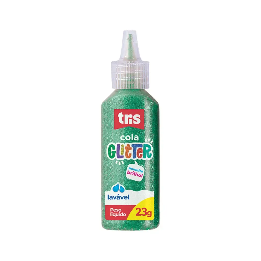 Cola Glitter - 23g - Cores Sortidas - Caixa C/6 un - Tris - Imagem 5