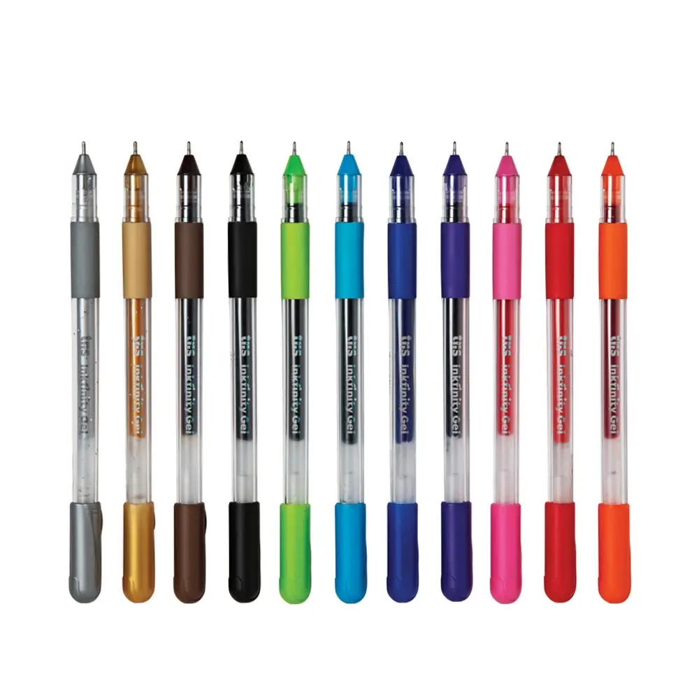 Caneta Gel Inkfinity - Cores Glitter Sortidas - 1.0mm - Display C/50 un - Tris - Imagem 2