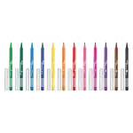 Hidrocor Ponta Fina Mega Hidro Color - 24 Cores - Tris - Thumbnail 4